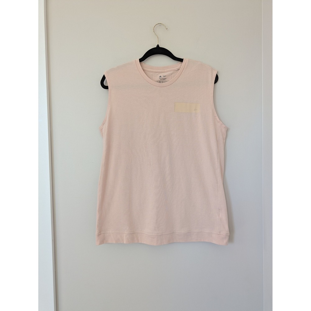 Adidas Parley for the Oceans Sleeveless Tank Top Pink Mens Medium Muscle Tee